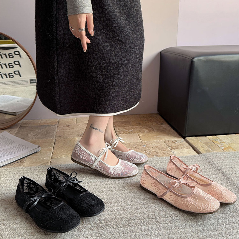 Women'S Shoes Clogs - Женские нежные балетки на плоской подошве,