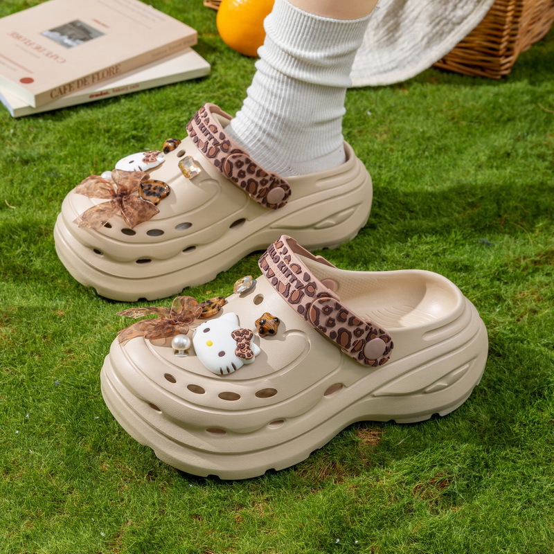 Women'S Shoes Clogs - Милые женские сабо Hello Kitty с