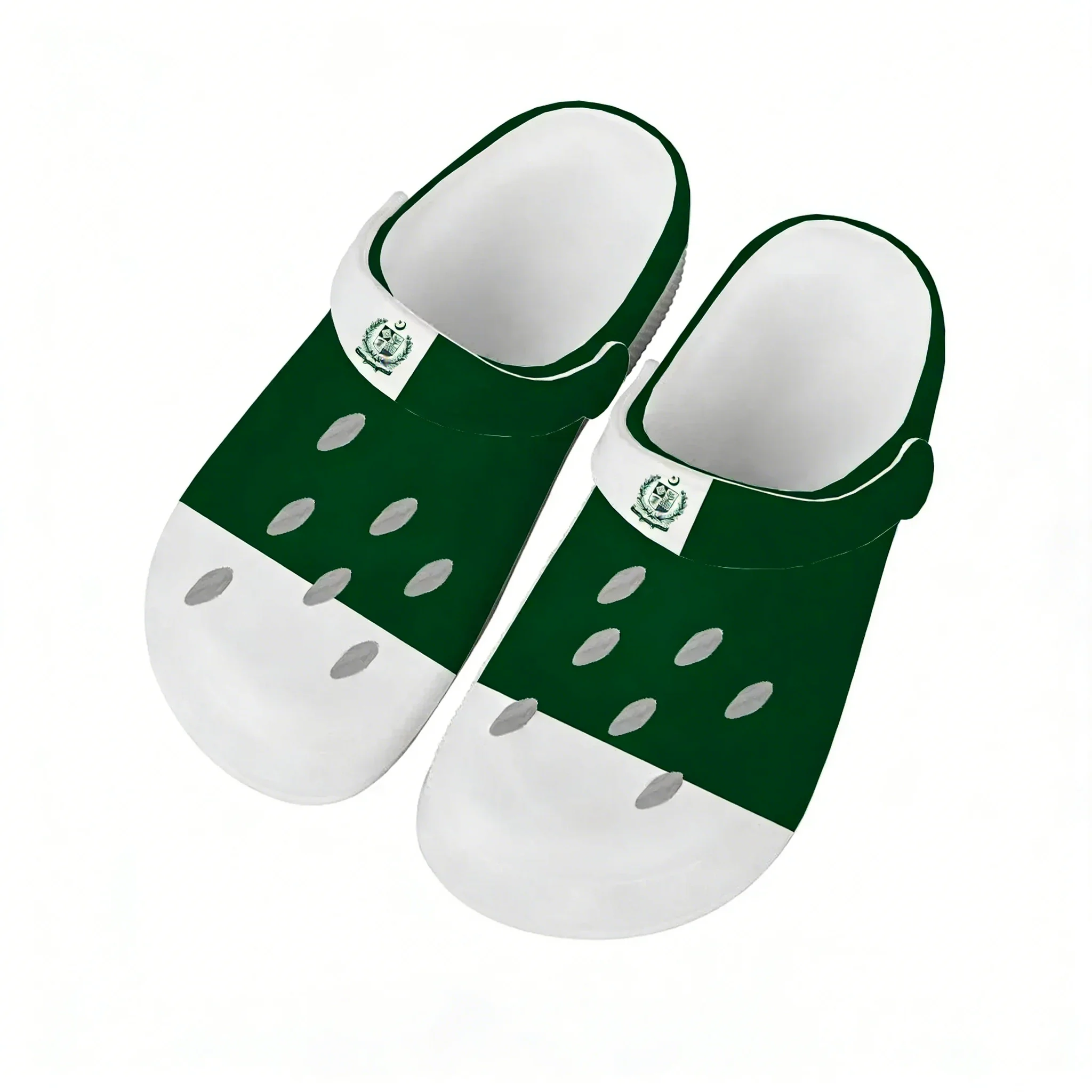 Women'S Shoes In Pakistan - Водонепроницаемые сабо с национальным флагом Пакистана