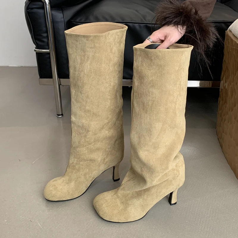 Women Shoes Zara - Eilyken/зимние женские сапоги до колена в