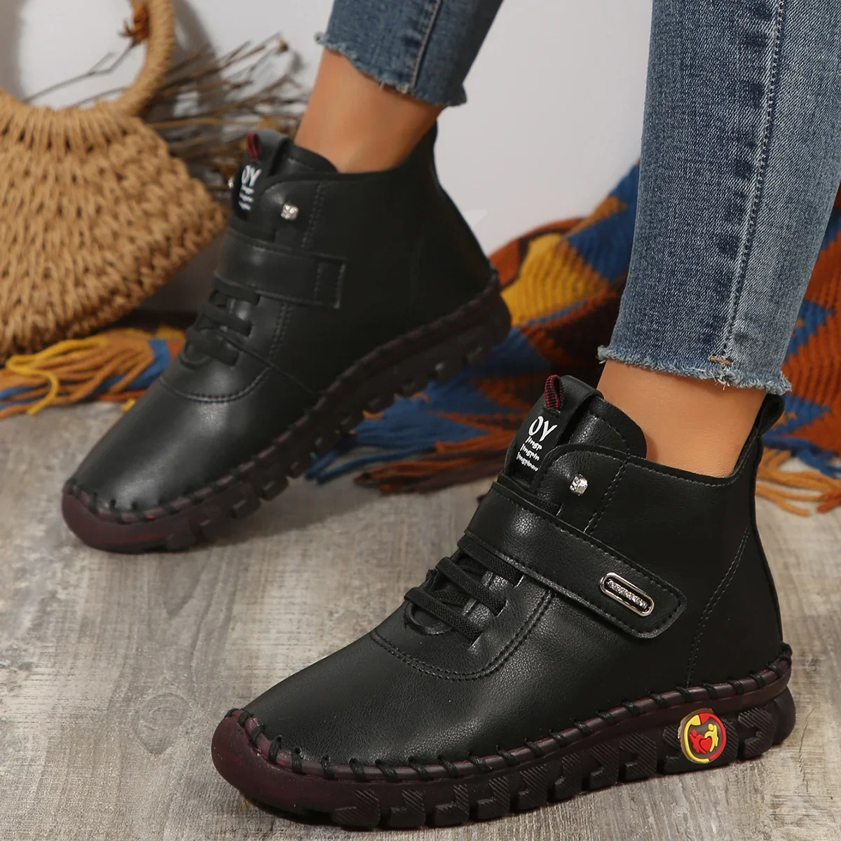 Women'S Shoes Hands Free - Женские зимние ботинки 2025, новые меховые
