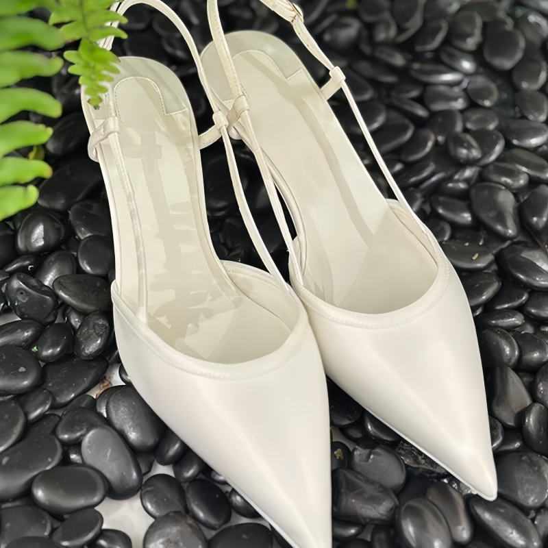 Ankle Strap Heels - Женские туфли с ремешком на щиколотке,