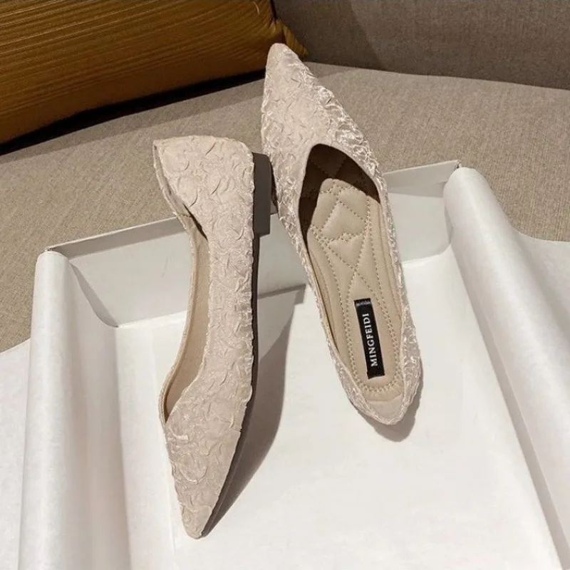 Women Shoes Quick Delivery - Мокасины женские с острым носком, туфли