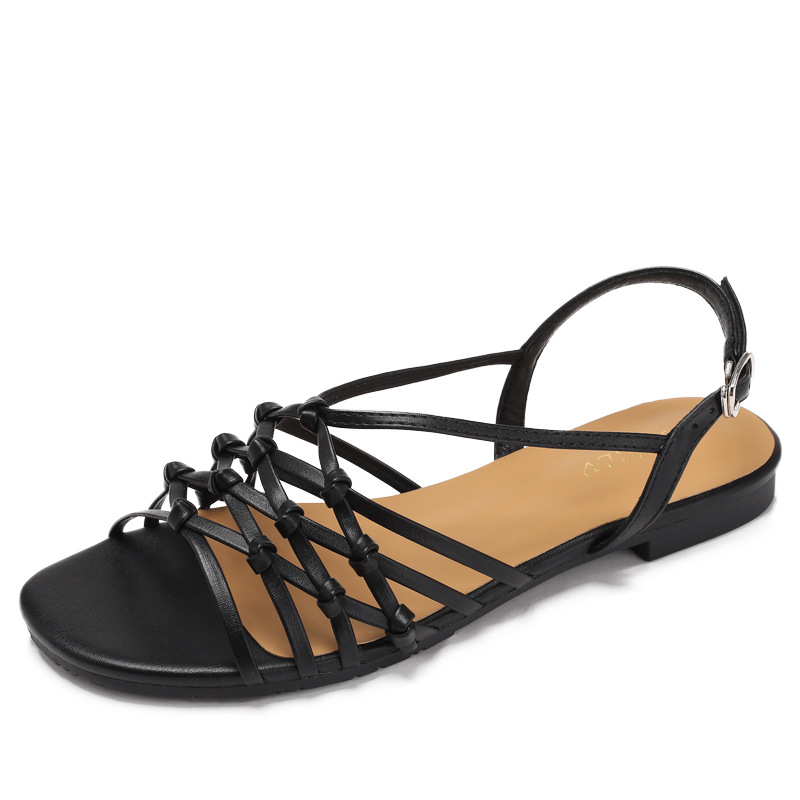 Women'S Shoes Hands Free - Летние женские римские сандалии ручной работы