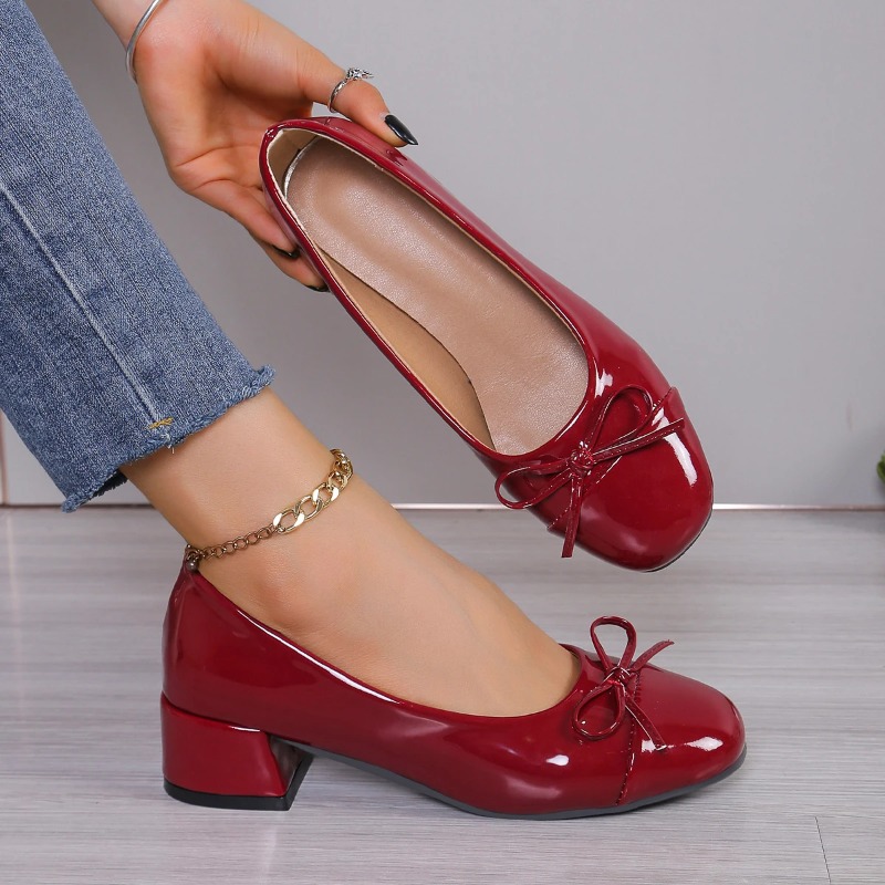 Women Shoes With Heels - Женские туфли-лодочки на платформе 2026 с