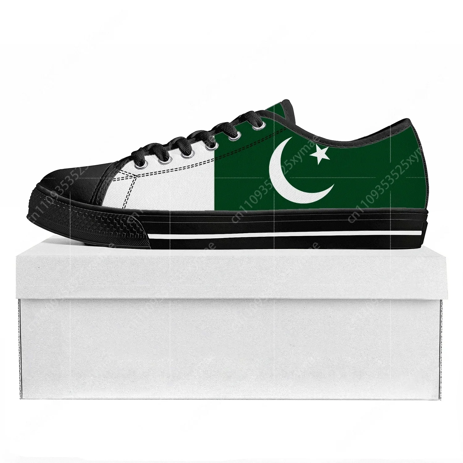 Women'S Shoes In Pakistan - Кроссовки унисекс с флагом Пакистана, низкие,