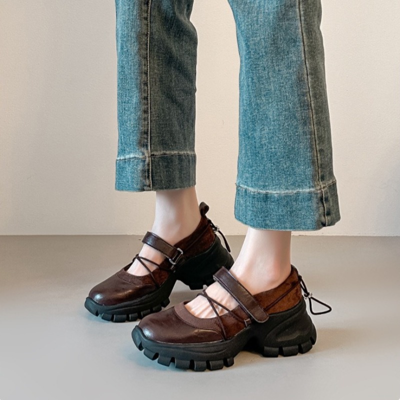 Women Shoes Loafers - Новые ретро-балетки Мэри Джейн, модные женские