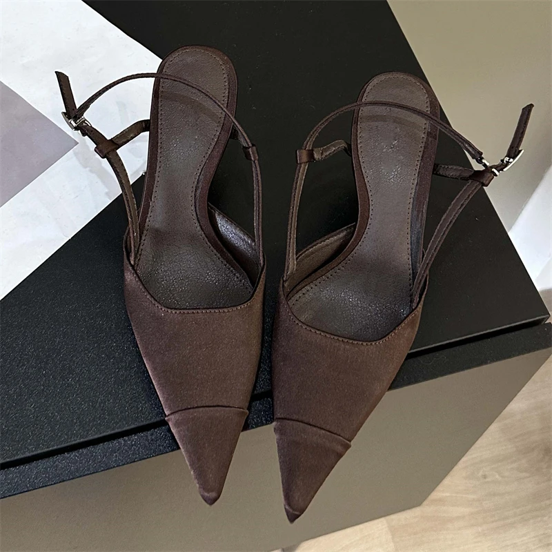 Women Shoes Zara - Eilyken/женские туфли-лодочки высокого качества с атласным