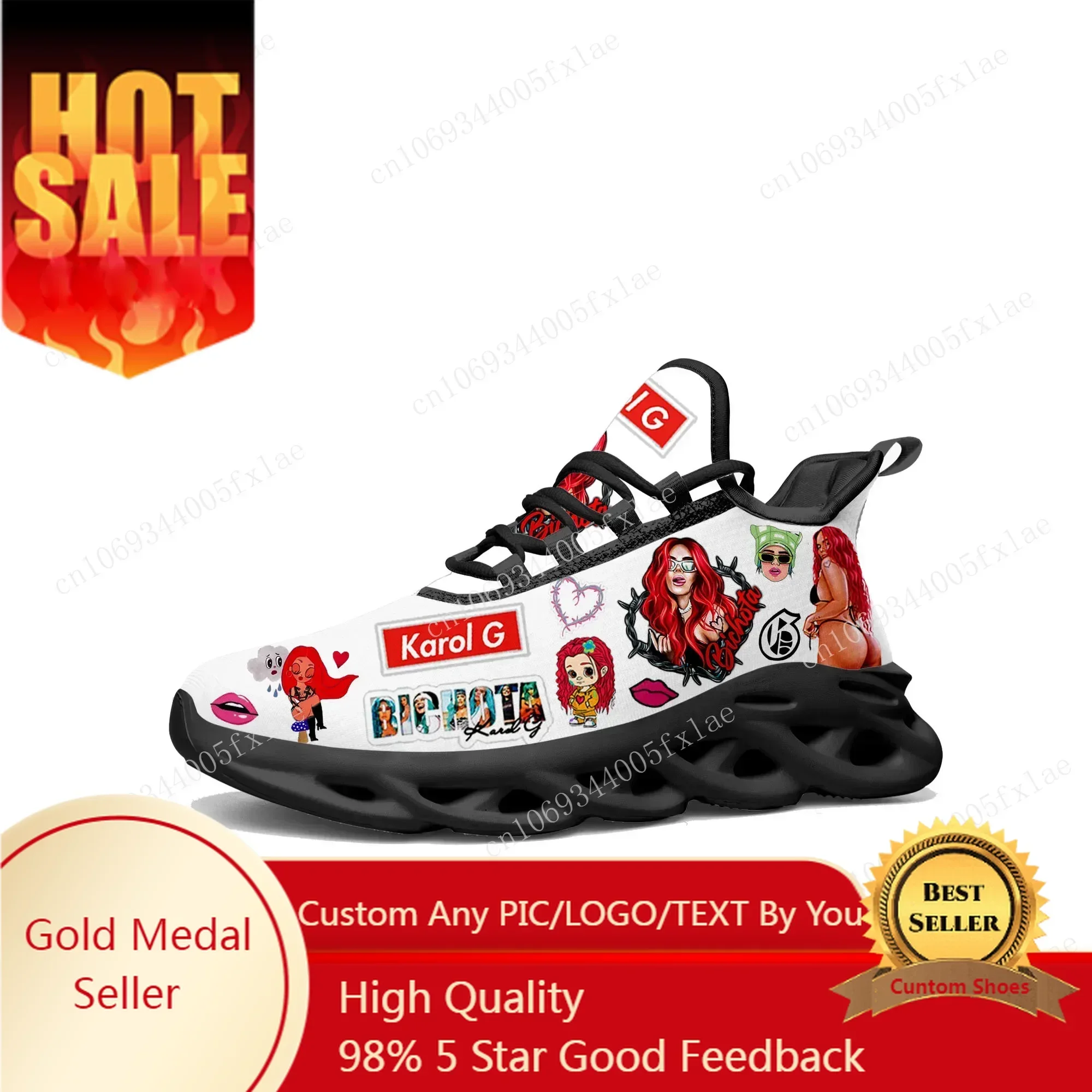 Women Shoes Running - Кроссовки Karol G Bichota Flats для