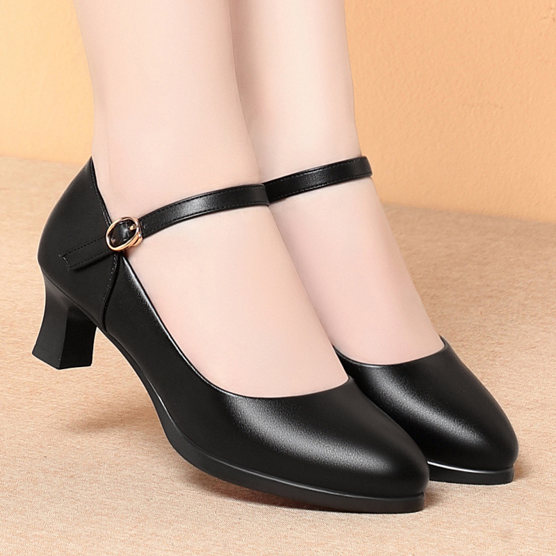 Women'S Shoes For Standing All Day - Рабочая обувь для стюардессы на каблуке