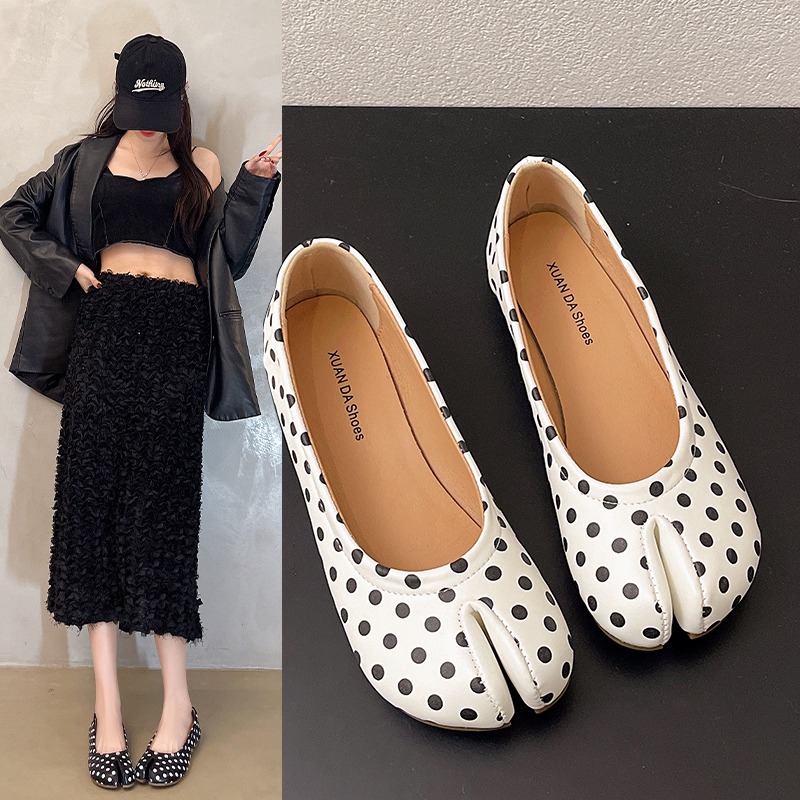 Women'S Shoes For Standing All Day - Женские туфли-лоферы с раздельным носком в