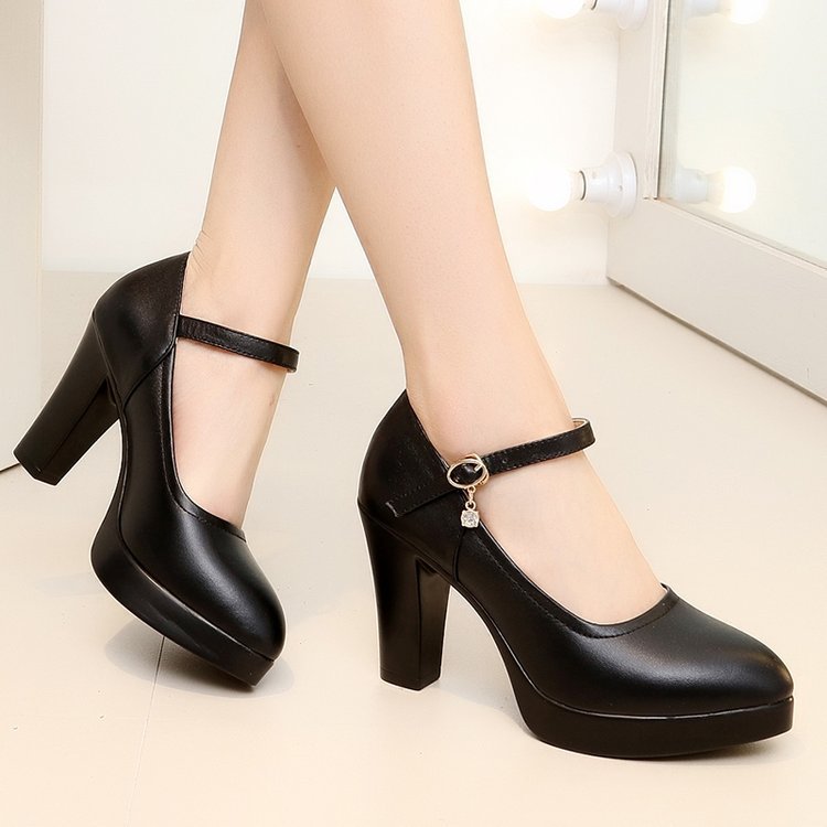 Women Shoes Zara - Туфли-лодочки на высоком каблуке и платформе
