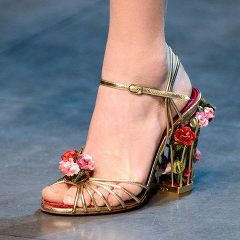 Women'S Shoes Clogs - Роскошные женские сандалии в виде птичьей