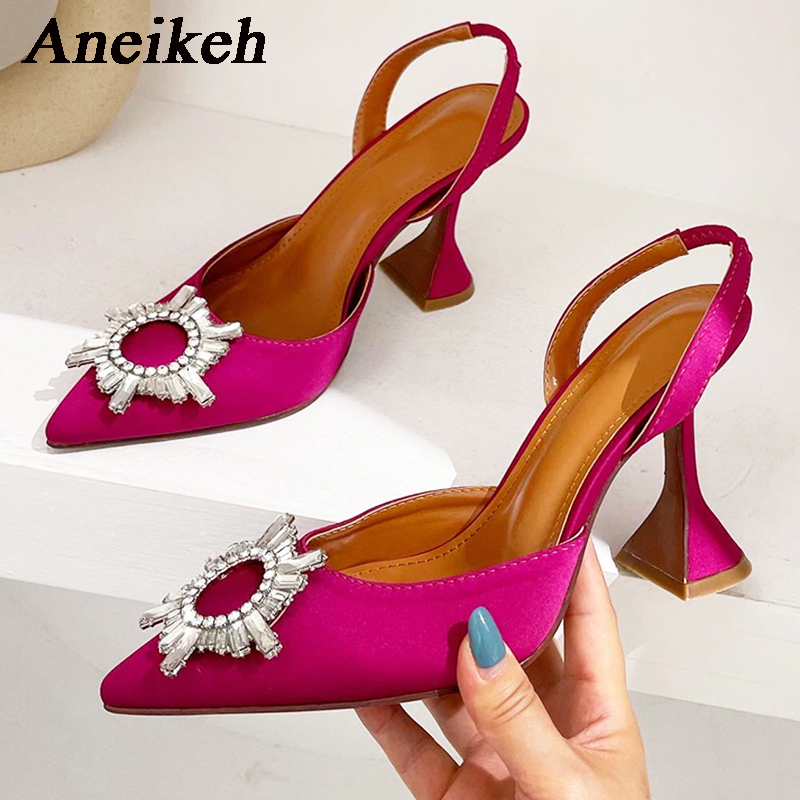 Women Shoes Zara - Брендовые женские шелковые туфли Aneikeh на