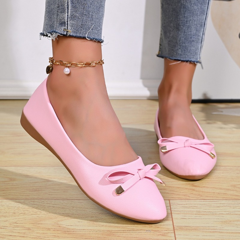 Women Shoes Loafers - Новые женские кожаные туфли на танкетке