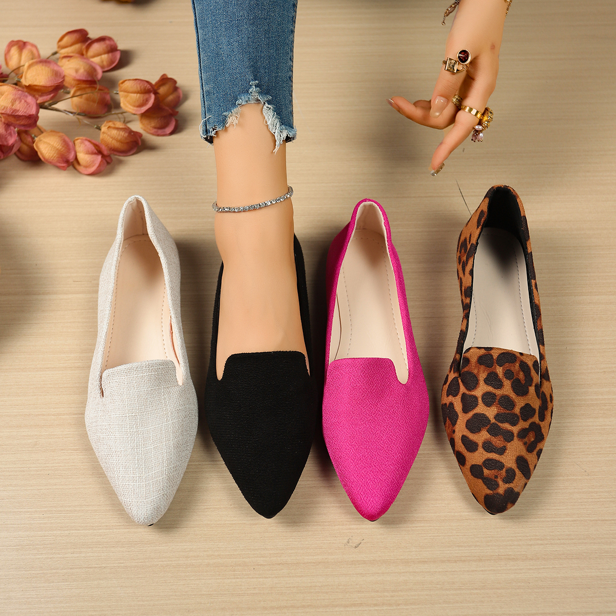 Women Shoes Loafers - Новые женские повседневные кроссовки из ткани,
