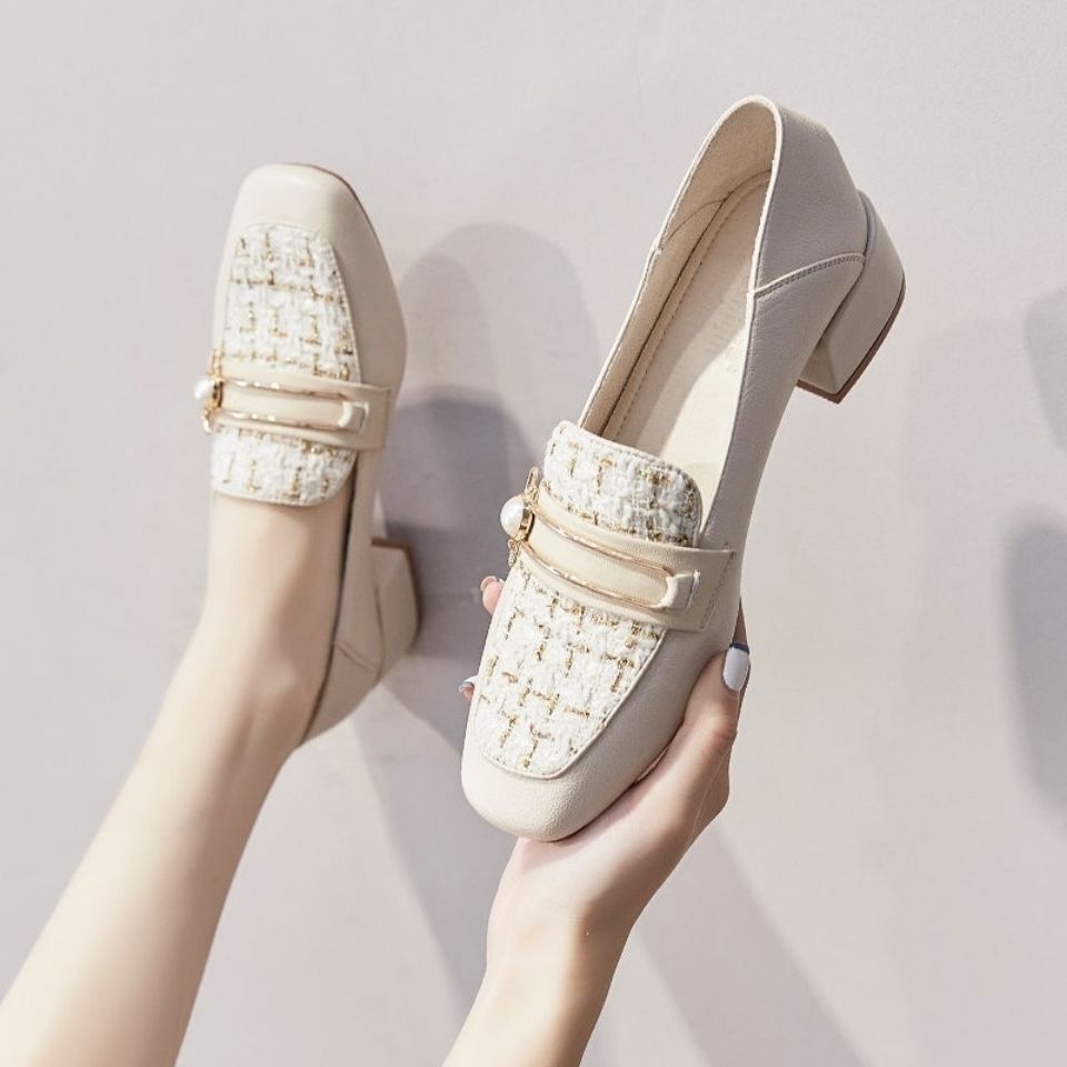 Women Shoes Quick Delivery - Весенне-осенние женские лоферы с квадратным носком
