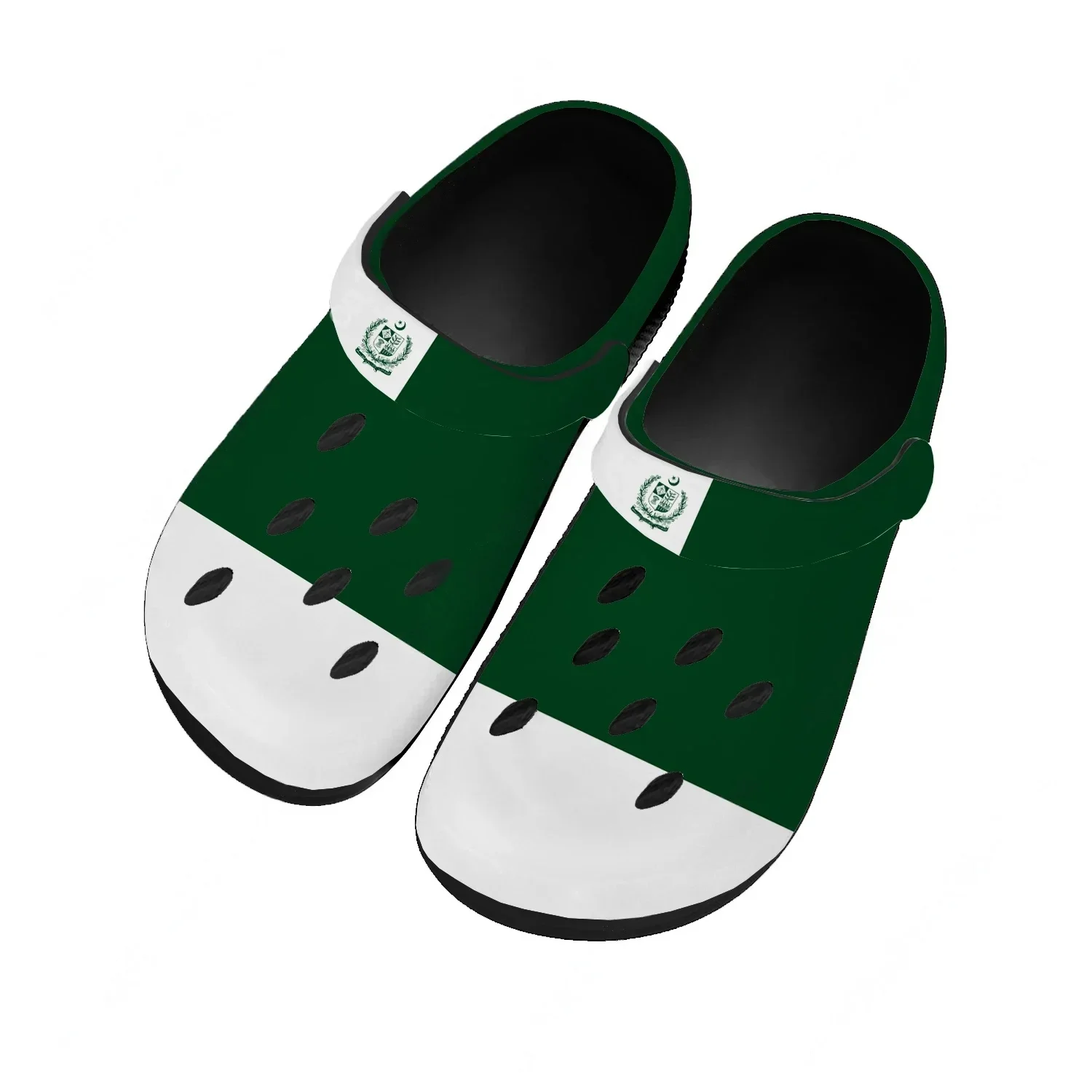 Women'S Shoes In Pakistan - Водонепроницаемые сабо с национальным флагом Пакистана