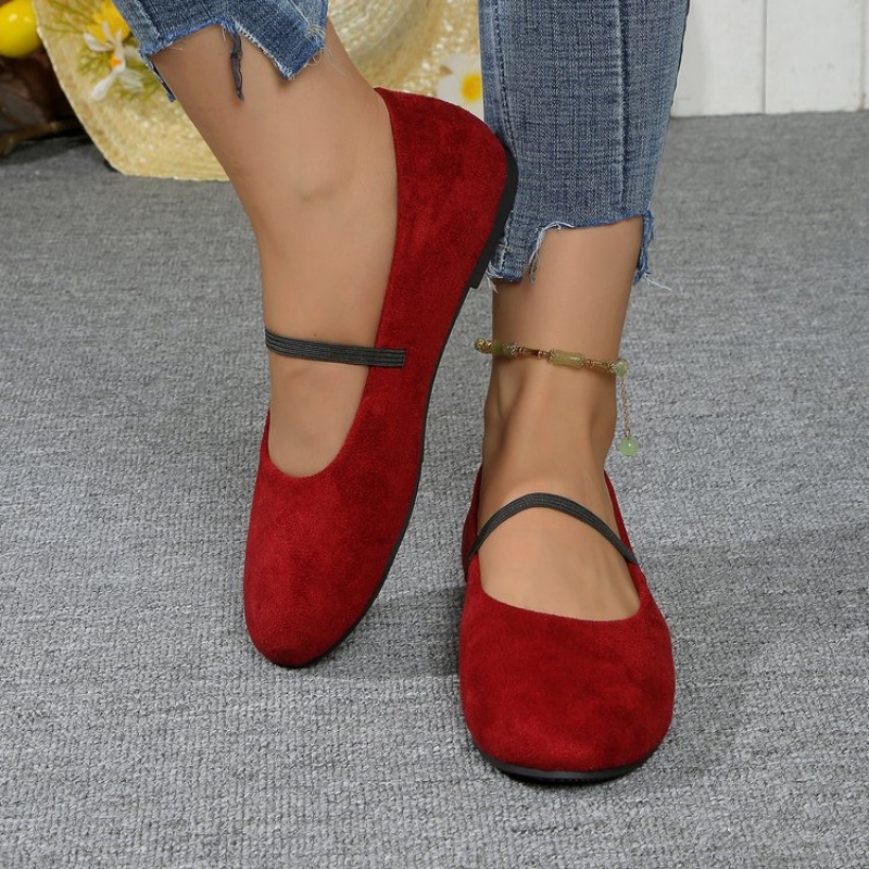 Shoes For Women Flats - Женские балетки с круглым носком и