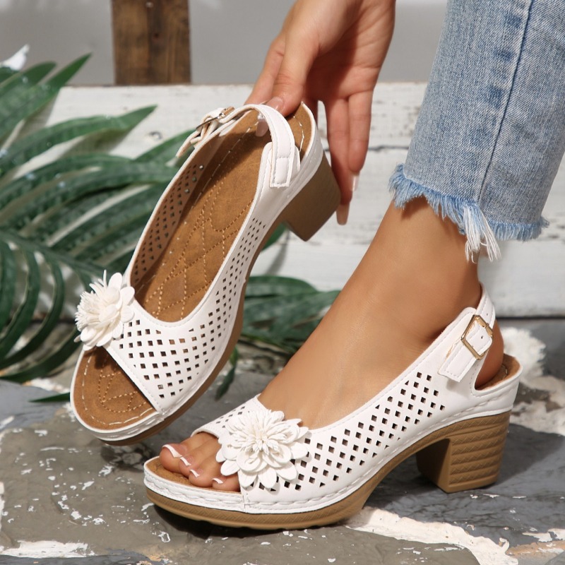 Женские сандалии на массивном  – обзор и цена Ankle Strap Heels