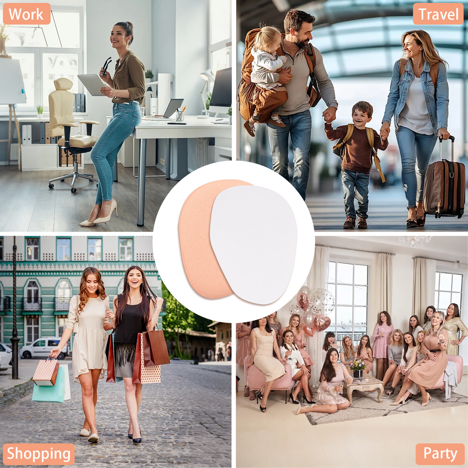 5 пар гелевых подушечек для пе – обзор и цена Women'S Shoes With Bunions