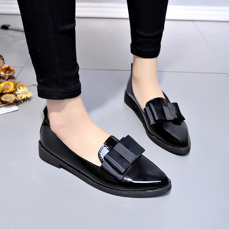 Черные/бордовые лакированные т – обзор и цена Women Shoes Loafers