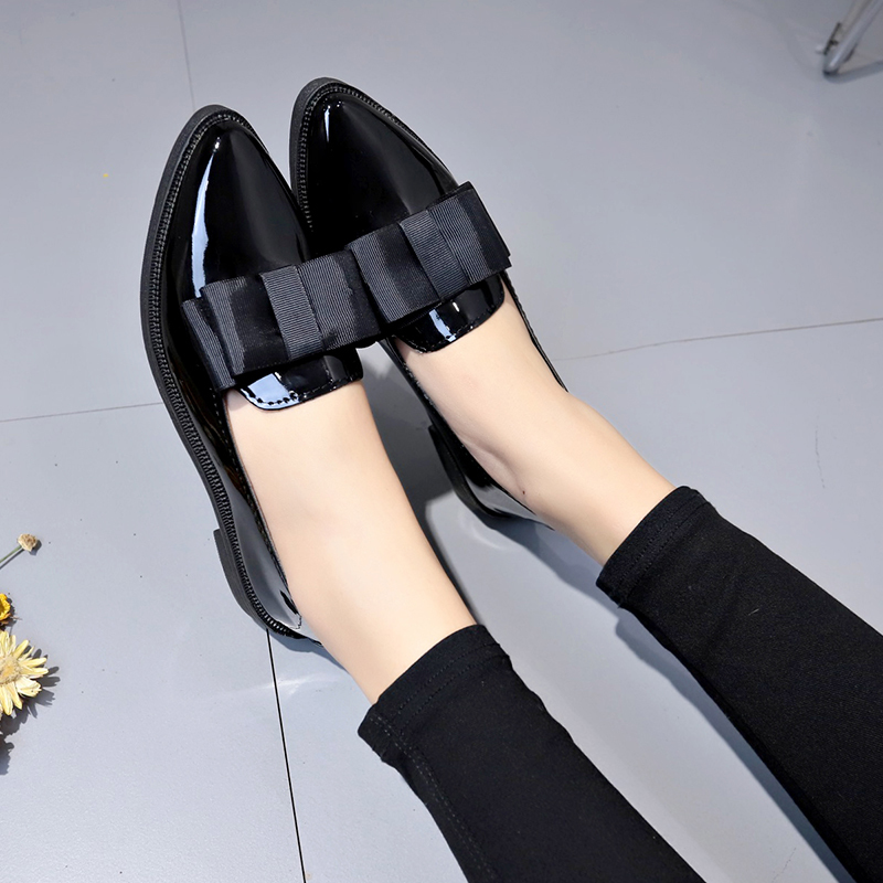 Черные/бордовые лакированные т – обзор и цена Women Shoes Loafers