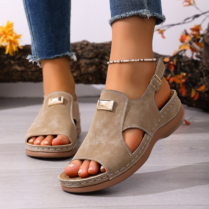 Женские сандалии на танкетке б – обзор и цена Women'S Shoes With Bunions