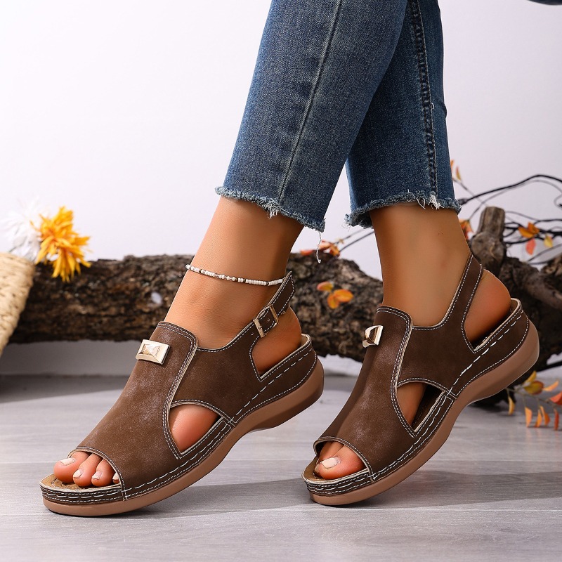 Женские сандалии на танкетке б – обзор и цена Women'S Shoes With Bunions