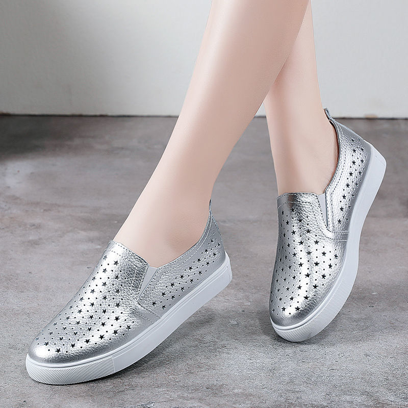 Весна-лето Серебряные туфли на – обзор и цена Women'S Shoes For Standing All Day