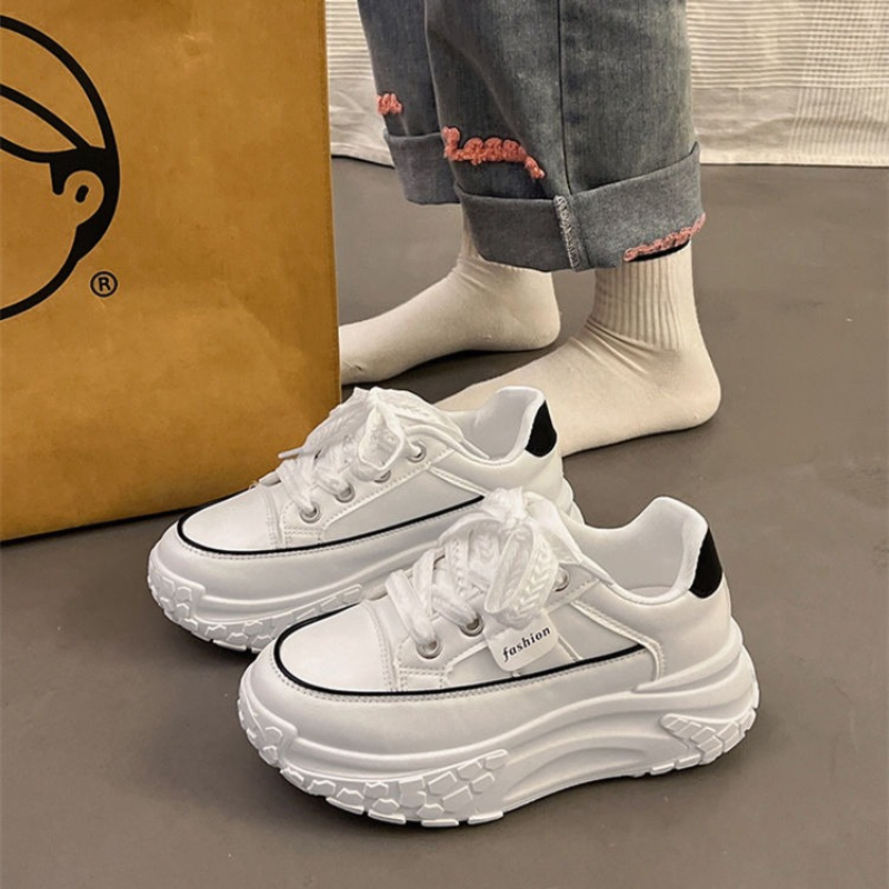 Весенние массивные белые кросс – обзор и цена Platform Sneakers Chunky
