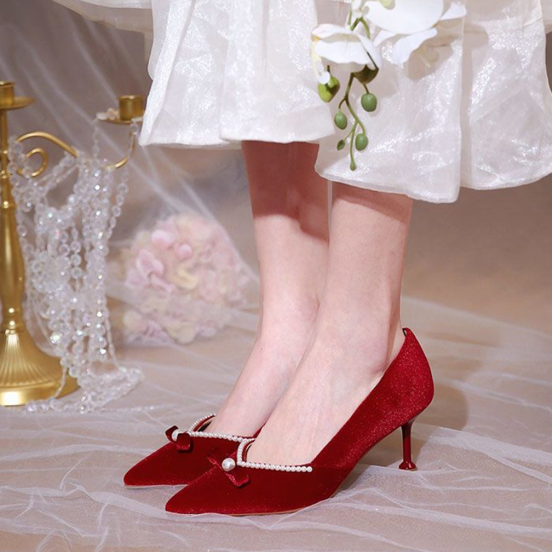 Красные женские туфли-лодочки  – обзор и цена Women Shoes Quick Delivery