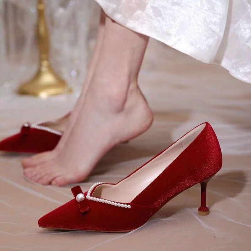 Красные женские туфли-лодочки  – обзор и цена Women Shoes Quick Delivery