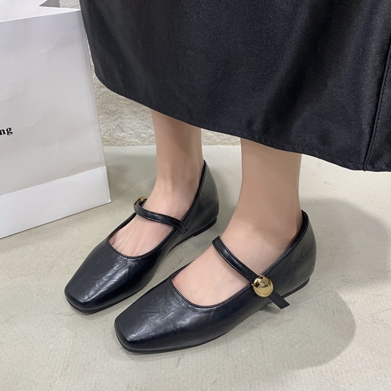 Ультрамягкие кожаные черные же – обзор и цена Shoes For Women Flats