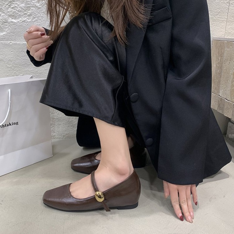 Ультрамягкие кожаные черные же – обзор и цена Shoes For Women Flats