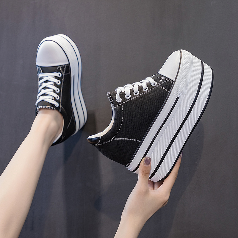 НОВАЯ модная парусиновая обувь – обзор и цена Platform Sneakers Chunky