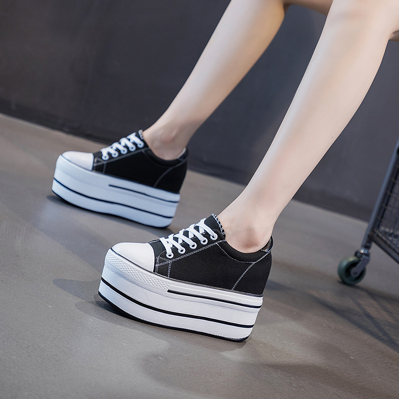НОВАЯ модная парусиновая обувь – обзор и цена Platform Sneakers Chunky