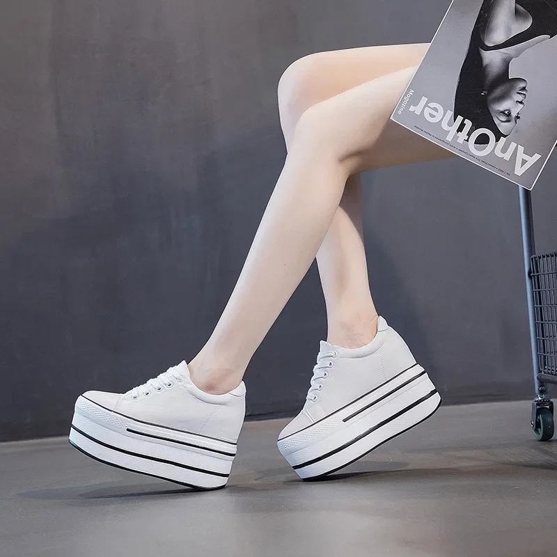 НОВАЯ модная парусиновая обувь – обзор и цена Platform Sneakers Chunky