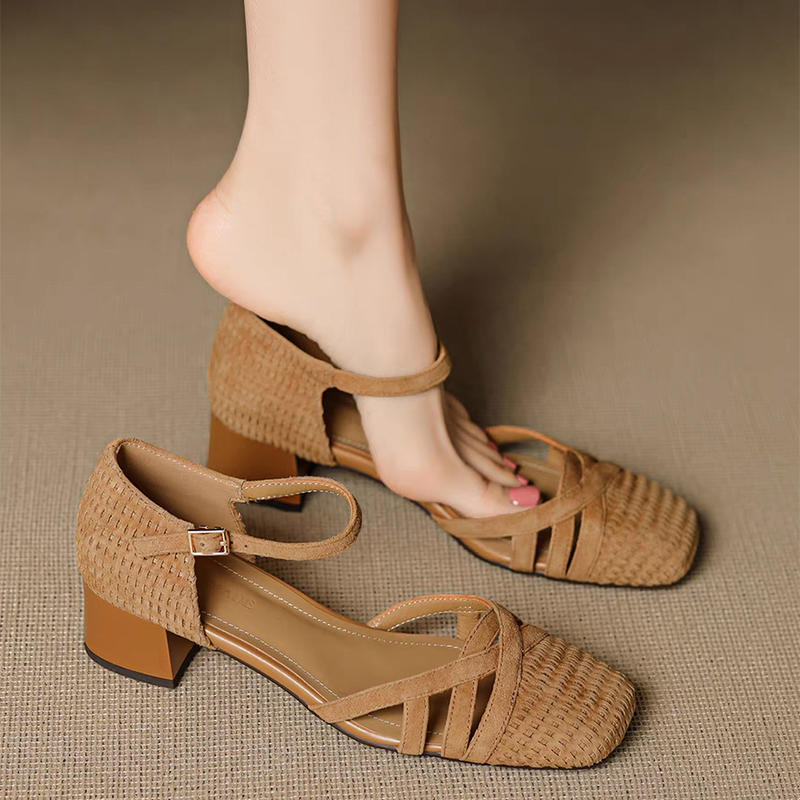 Женские плетеные босоножки на  – обзор и цена Ankle Strap Heels