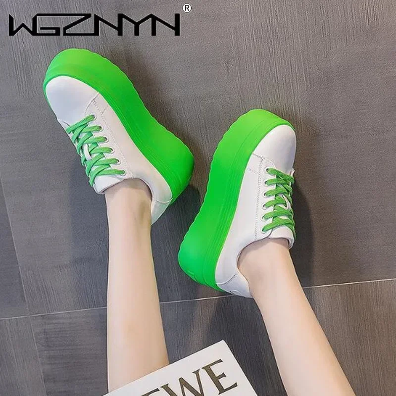 Роскошные осенние женские повс – обзор и цена Platform Sneakers Chunky