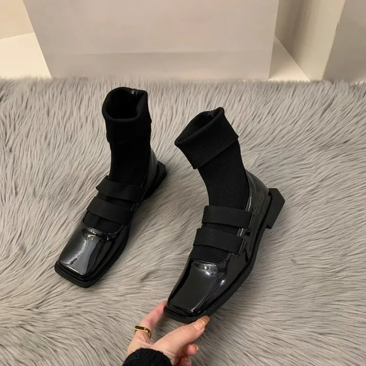 Квадратные вязаные носки в бри – обзор и цена Women Shoes Zara