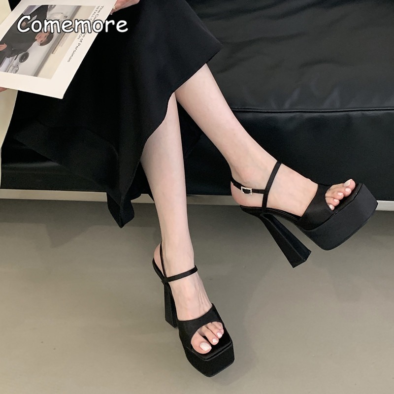 Атласные сандалии на высоком к – обзор и цена Platform Sneakers Chunky