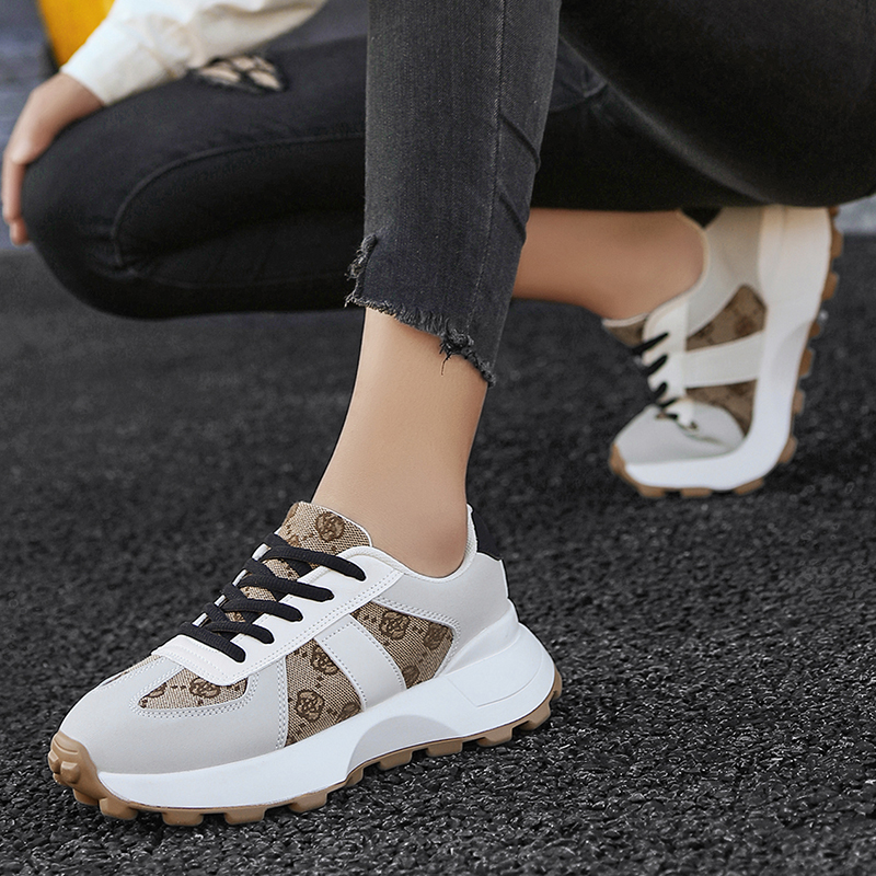 Весна 2026: Женские ретро-крос – обзор и цена Platform Sneakers Chunky