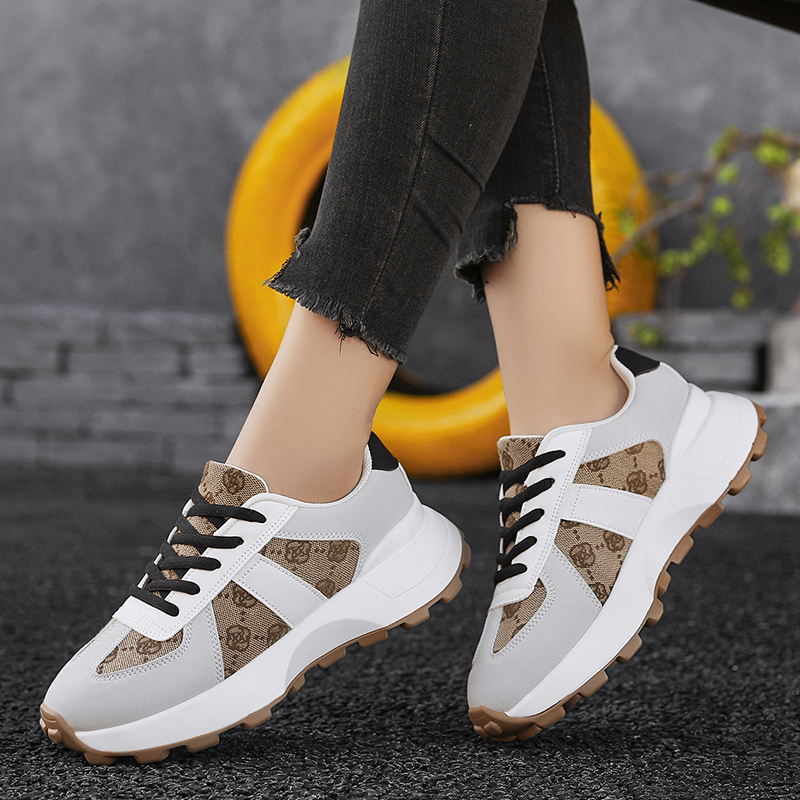Весна 2026: Женские ретро-крос – обзор и цена Platform Sneakers Chunky