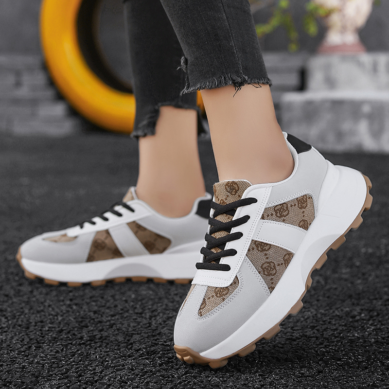 Весна 2026: Женские ретро-крос – обзор и цена Platform Sneakers Chunky