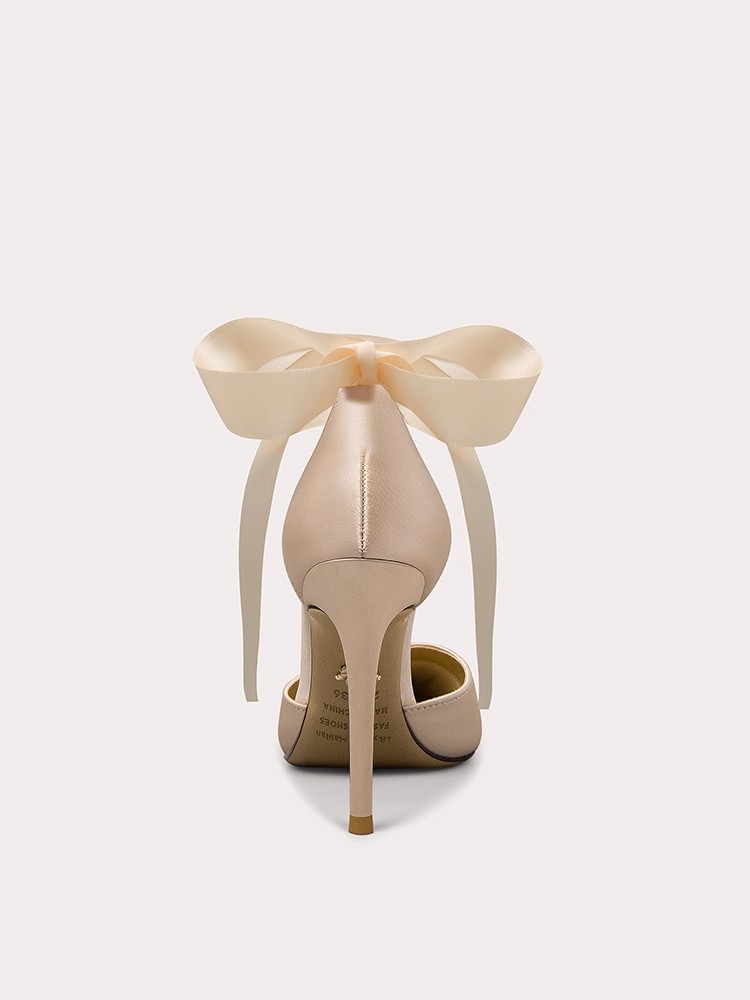 Сандалии на шпильке, весенне-л – обзор и цена Ribbon Tie Heel