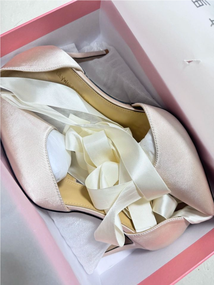 Сандалии на шпильке, весенне-л – обзор и цена Ribbon Tie Heel