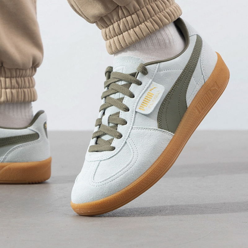 Светло-серые оливково-зеленые  – обзор и цена Women'S Shoes Puma Sneakers