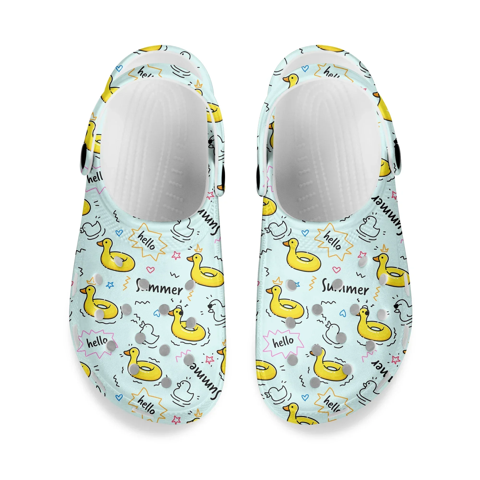 Сабо с мультяшным принтом утки – обзор и цена Women'S Shoes Clogs