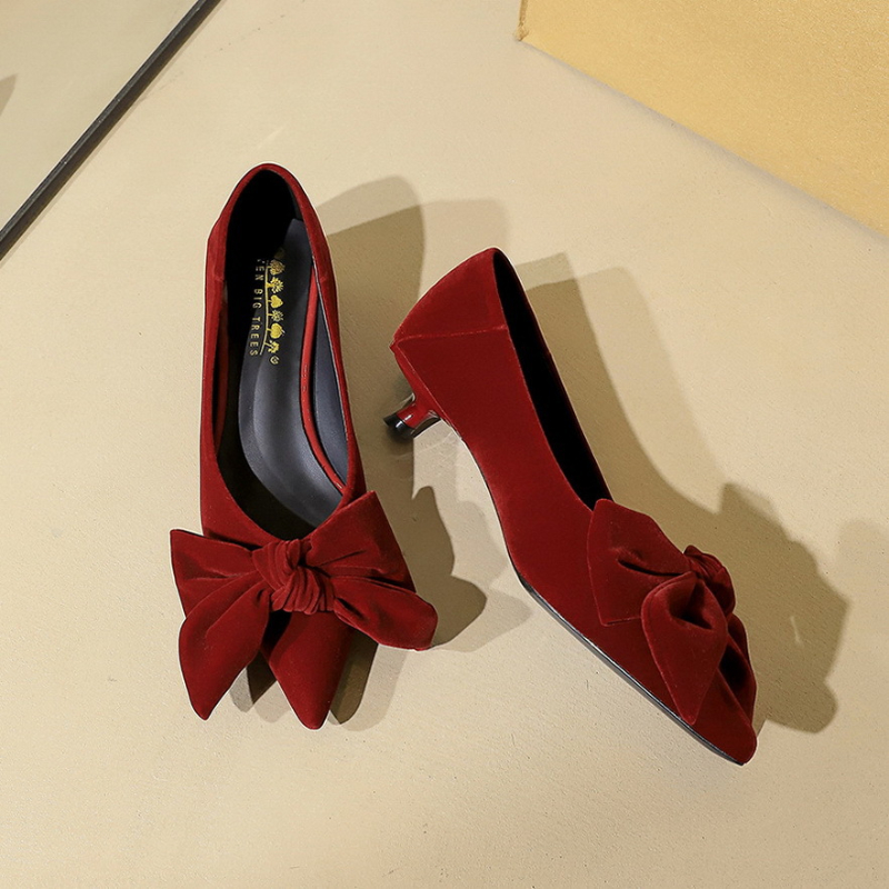 Корейские замшевые туфли-лодоч – обзор и цена Ankle Strap Heels